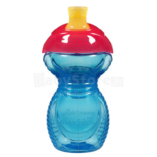 MUNCHKIN 11366- бутылочка непроливайка Spill Proof Cup 296ml с мягким силиконовым носиком для удобного питья