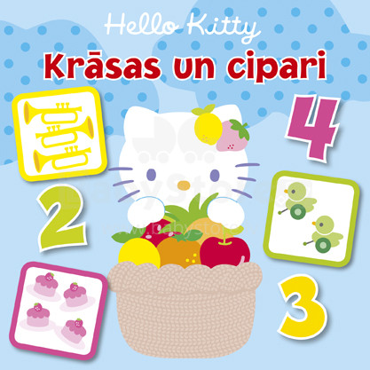 „Hello Kitty“ spalvos ir numeriai