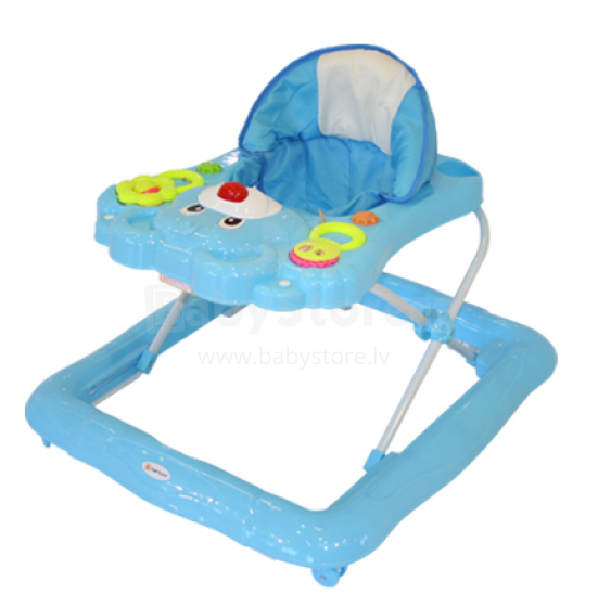 Lorelli Baby Walker Bear Е15 Blue EB1012015 Walker - pirmieji kūdikio žingsniai