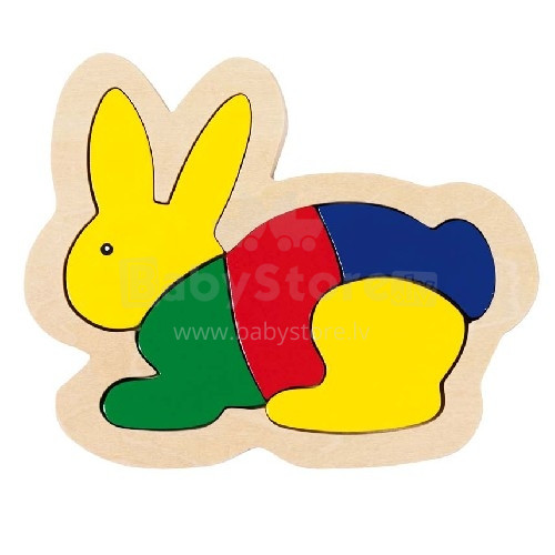 Goki Art.VGGK048 Rabbit, puzzle