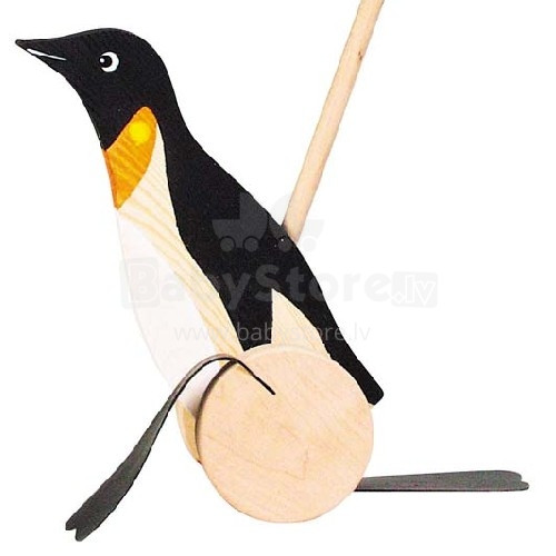 Goki VGWP005 Tempiamas pingvinas su rankena
