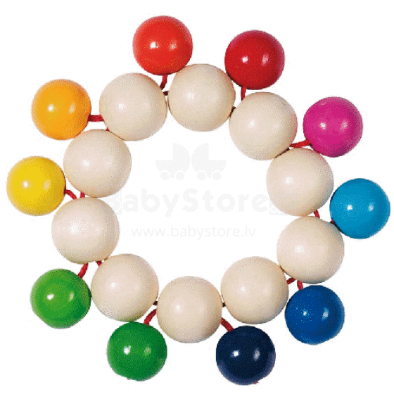 Goki VG735060 Touch ring elastic rainbow