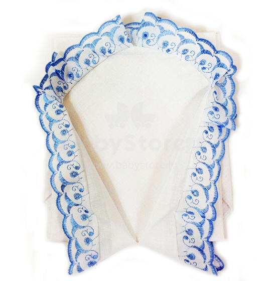 Elegantiška vaikiška kampinė vystyklė 75х75сm Art.57