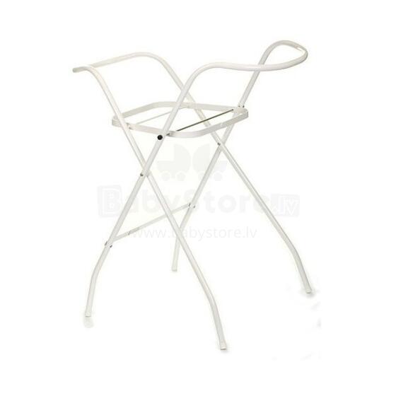„TegaBaby Art.DM-018“ sulankstomas stovas voniai 102cm, baltas