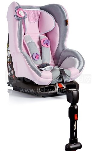 MammaCangura Tiziano Isofix Bērnu autokrēsls group 1 (9/18 kg)01TZN00043IF shining pink