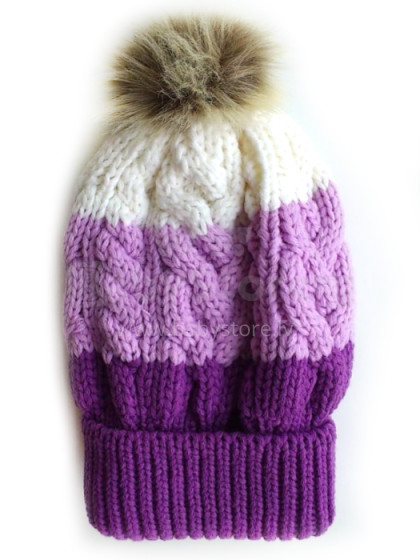 LENNE '14 - Зимняя шапка для девочек art.13389 Rhea (52-56 cm) цвет 360