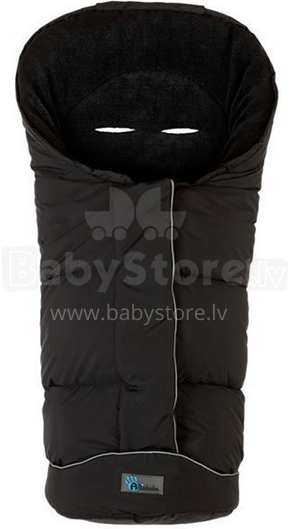 Alta Bebe Art.AL2204-03 juodas kūdikio miegmaišis žieminis šiltas miegmaišis