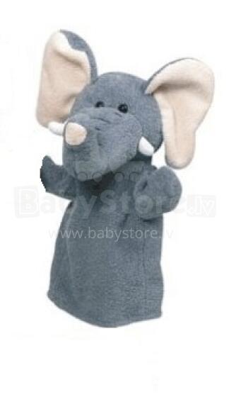 „Goki Hand Puppets“ gaminys. VG15354 Rankinė lėlė „Dramblys“