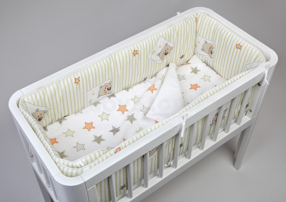 Troll Bedding Set for Crib 2 Star Комплект постельного белья для колыбельки