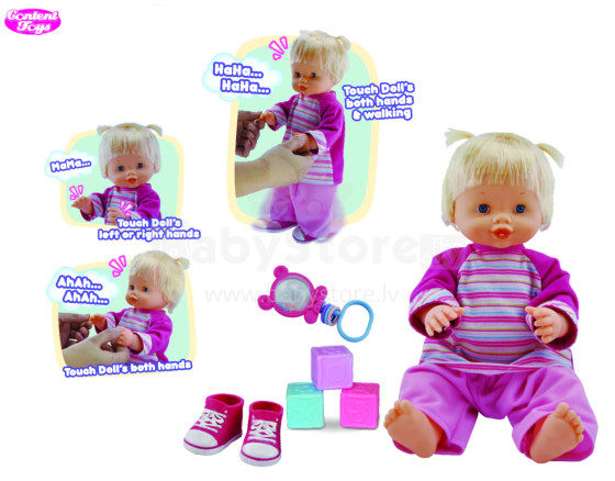 CHS Dolly 8618 Интерактивная кукла с игрушками 40 см