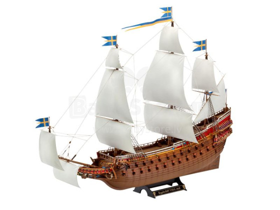„Revell 05414“ Švedijos karališkasis laivas „VASA 1628 1/150“