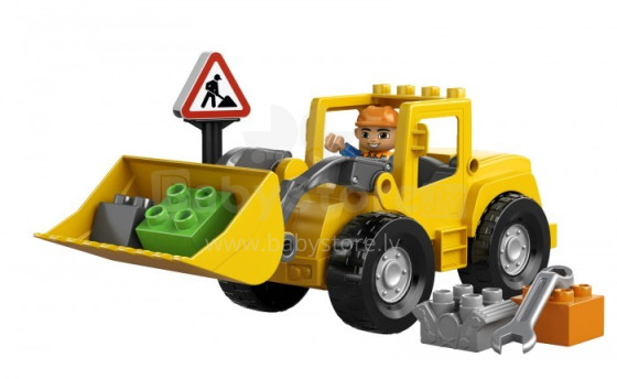  Lego Duplo Фронтальный погрузчик 10520