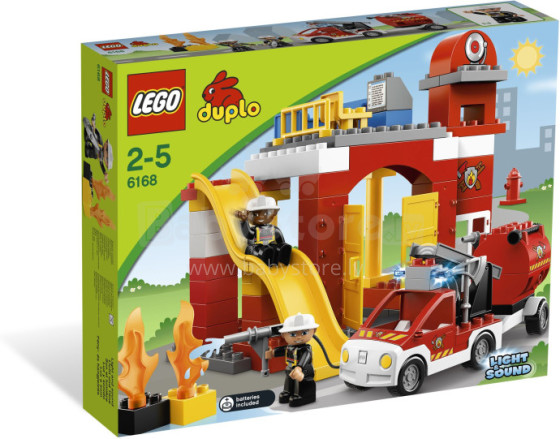 Lego Duplo Fire Station 6168