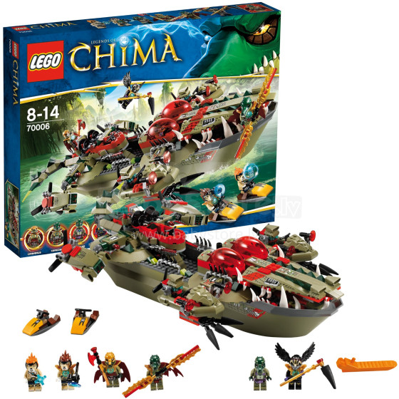 „Lego Chima“ flagmanas „Kraggera 70006“