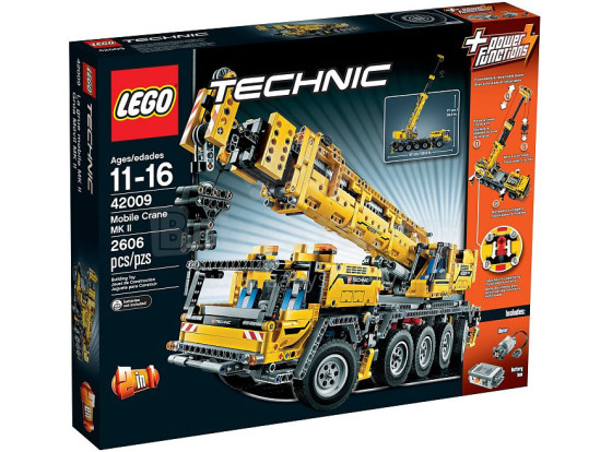 „Lego Technic 42009“ mobilus kranas MK II