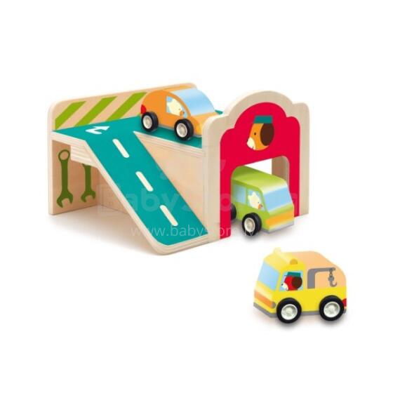 „Djeco Wooden Mini Garage DJ06387“