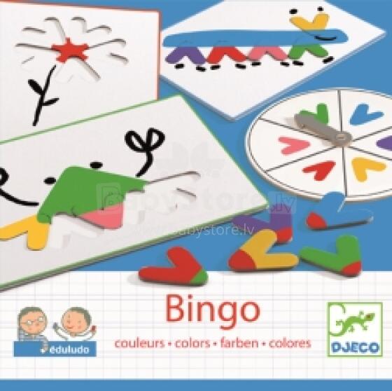 „Djeco Game Bingo“ spalvos DJ08316