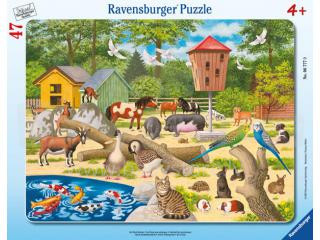 RavensburgerArt. 06777 Puzzle 06777R 47 шт. Зоопарк
