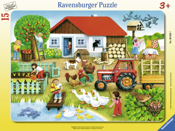 Ravensburger Puzzle 06020R 15 шт. Ферма