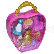 Mattel Disney Princess BBD31 Подарочный набор Дисней с мини-куклой и 2 доп. наряда