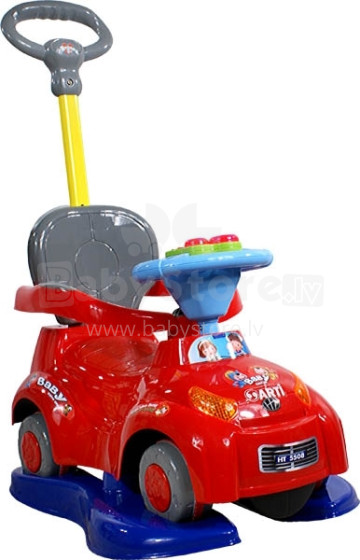 Arti 5508C 3in1 Music Safety Car Машинка-Ходунок-Каталка, red