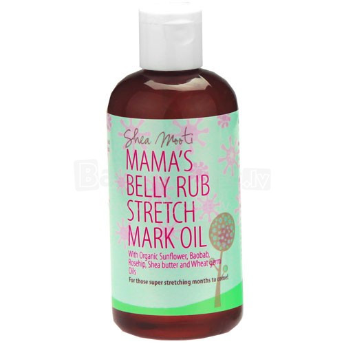 Shea Mooti Mama's Belly Rub Stretch Mark Oil,110ml,SM45374