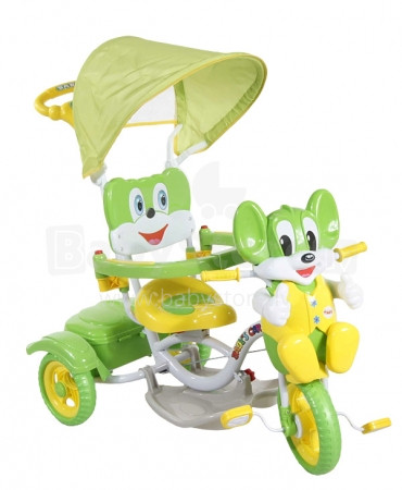Arti JY-17 Mouse-4 Tрёхколесный велосипед, green
