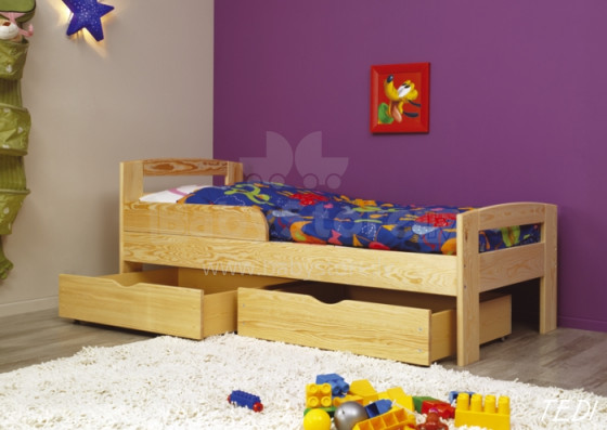 Opti 0022150 Tedi bērnu gulta ar matraci