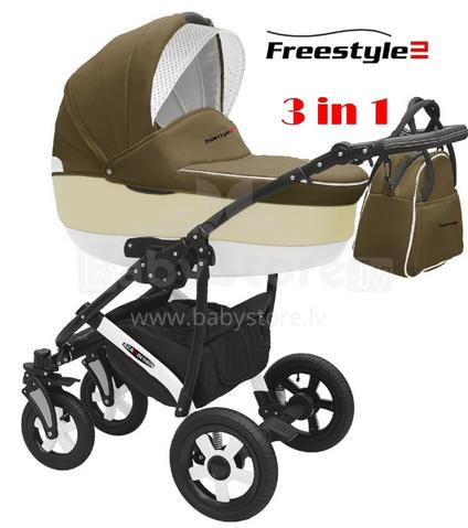 AGA Design'14 Freestyle 3 in 1 Детская универсальная  коляска
