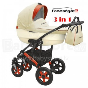 AGA Design'14 Freestyle 3 in 1 Детская универсальная  коляска