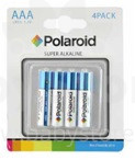 Polaroid Super Alkaline 41860 AAA LR03 1.5V baterijas karusēliem, riteņiem, šūpuļkrēsliņiem (4gb.) 18-213