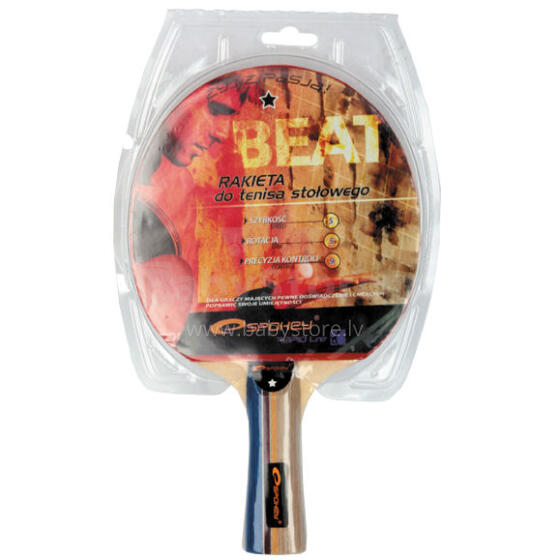 „Spokey Beat“ menas. 81711 Stalo teniso raketė