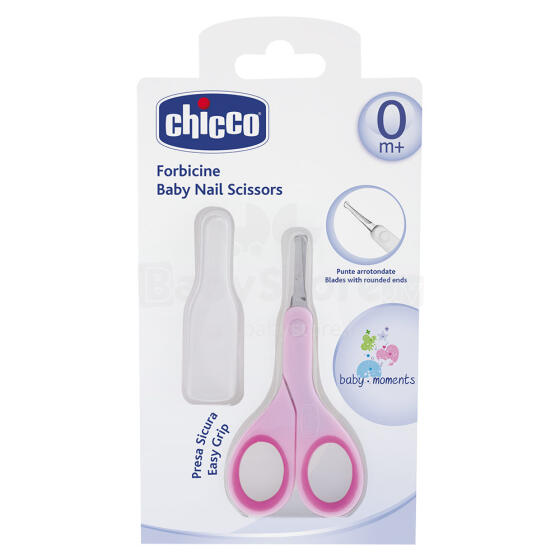 Chicco Art.05912.10 Žirklės su antgaliu, rožinės