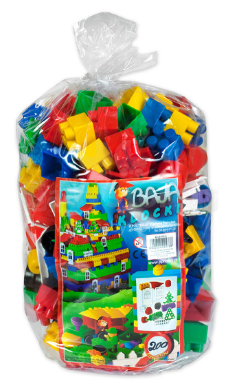  EDU&FUN Kidz Toys 025738 Конструктор строительные кубики（200шт) 