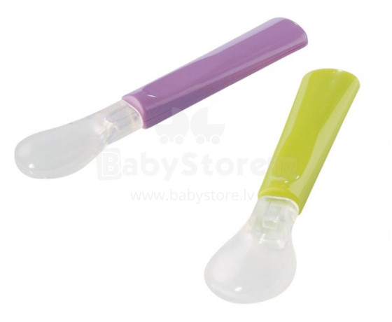 Thermobaby 1642 Purple/orange cutlery for kids