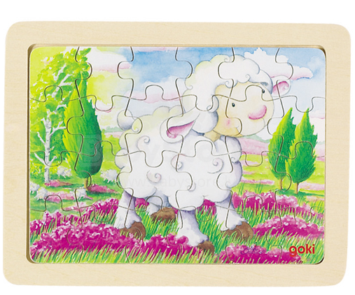 Goki Puzzle Art.VG57807 Деревянный пазл
