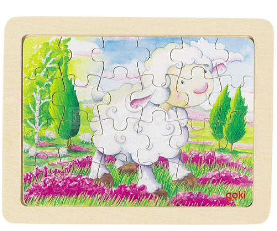 Goki dėlionė Art.VG57807 Medinė dėlionė - avis