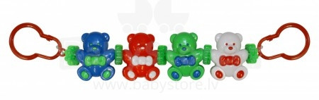 Lorelli Toys Art.1021048 Погремушка для коляски 'Медвежата'