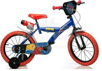 Dino Bikes Spiderman Art.143G  Детский велосипед 14 дюймов