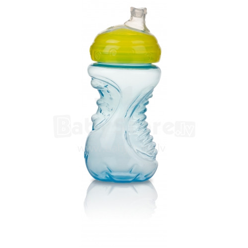 Nuby Art. 9926 Yellow/Blue Krūzīte, mazuļiem no 6 mēnešu vecuma ar mīksto uzgali 300 ml