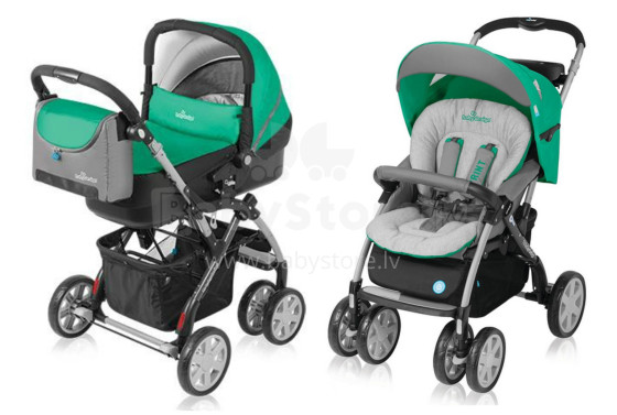 Baby Design '14 Sprint Plus Duo Col. 04 Bērnu ratiņi divi vienā