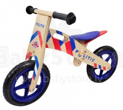 „Yipeeh Wooden Police 425 Balance“ medinis dviratis be pedalų