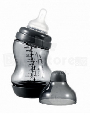 Difrax Art.3131S S- formas pudelīte UltraS 200ml black