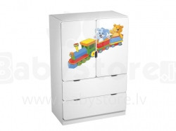 AMI Transport  Детский  стильный  шкаф  125 x 80 x 45 см