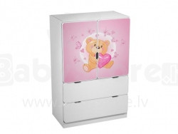 AMI Love  Детский  стильный  шкаф  125 x 80 x 45 см