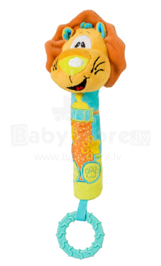 „BabyOno“ menas. 1359 Žaislas su pypsėjimu ir kramtomu „Liūtu“