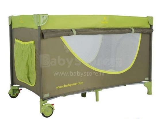 „BabyOno“ menas. 294/01 „Olive Travel“ lova su šoninėmis užuolaidomis