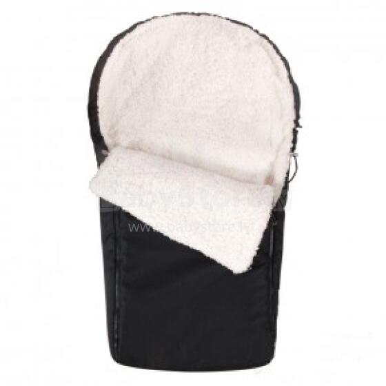 „Baby Matex Cocoon Art.817 Black“ vežimėlio miegmaišis su termoreguliacija