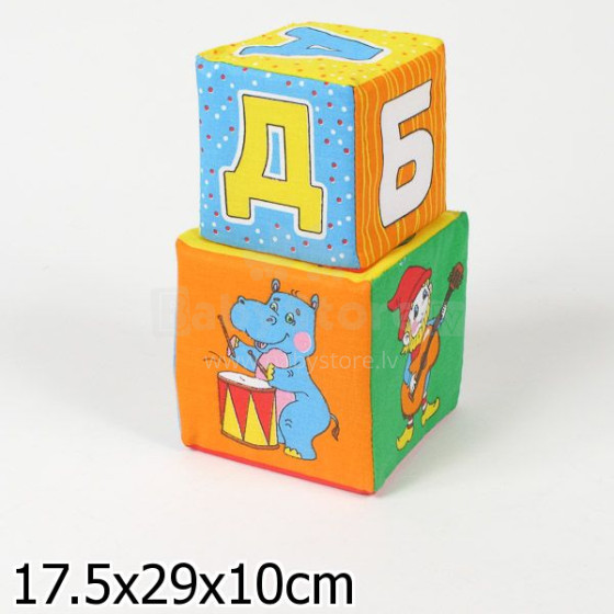 Кубики 12 кубиков. Азбука в картинках