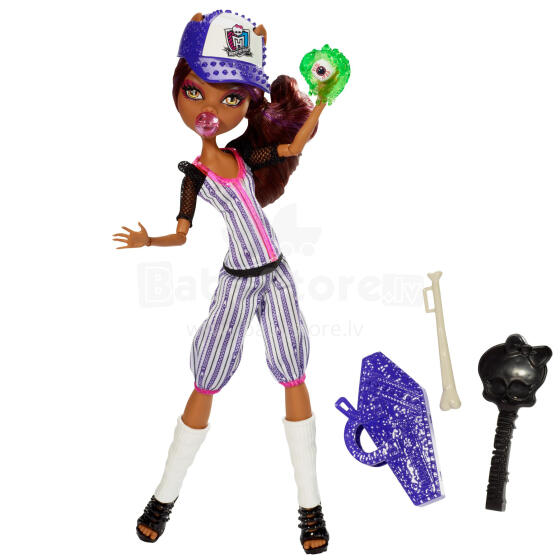 „Mattel Monster High Ghoul Sports Clawdeen Wolf Doll Art“. BJR11 lėlė